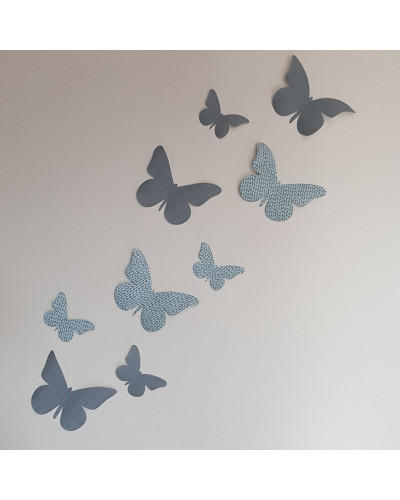 Behang (muur)sticker (3d) Vlinder groot