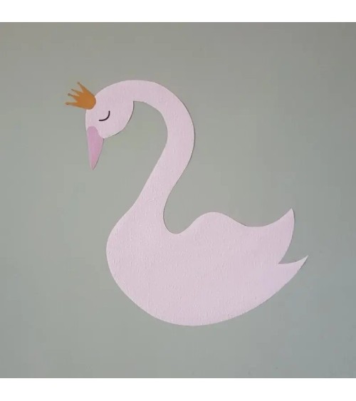 Behangsticker zwanen kinderkamer