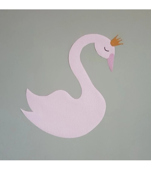 Behangsticker zwanen kinderkamer