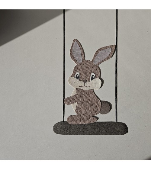 Behangsticker konijntje
