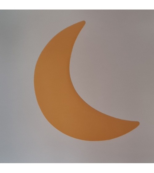 Behangsticker kinderkamer gouden maan met sterren boho kamer.