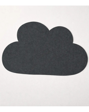 Behangsticker wolkje antraciet jongenskamer.