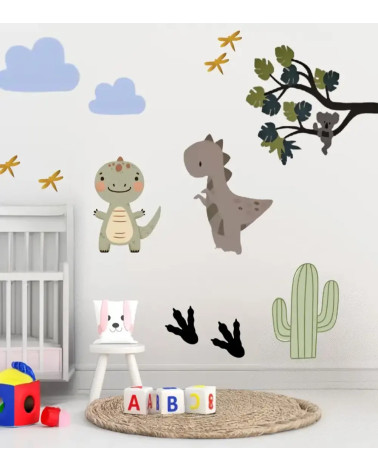 Dino thema babykamer Kidzbrand Kinderkamer Decoraties.