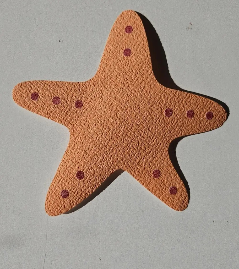 Zeester behangsticker babykamer