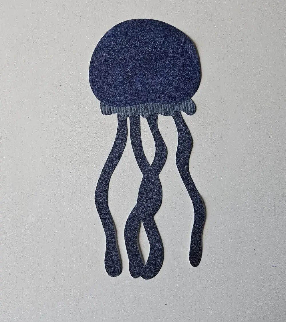 Behangsticker jellyfish.