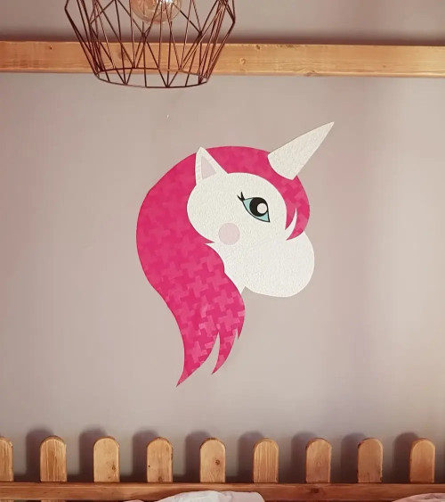 Behangsticker unicorn meisjeskamer.