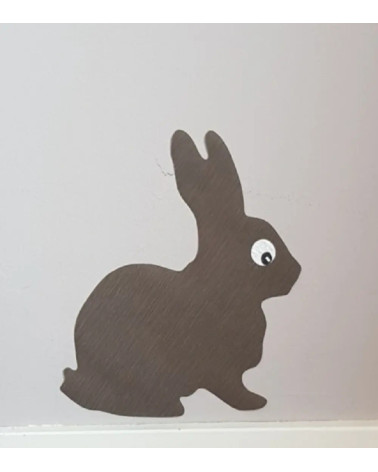 Behangsticker konijn haasje