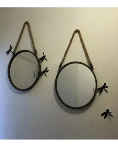 Set 3d libellen zwart