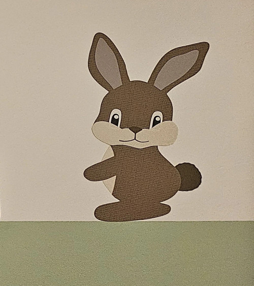 Behangsticker konijntje