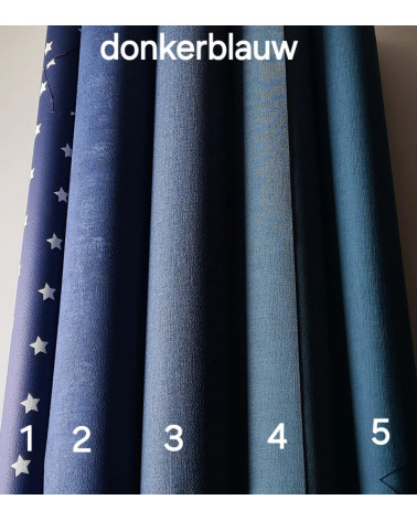 Donkerblauwe behang kleuren