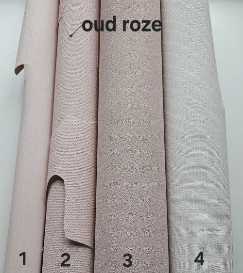 Oudroze behang kleuren