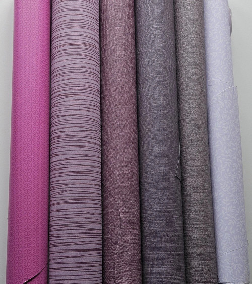 Paars en lila behang kleuren