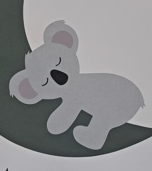 Behangsticker slapende koalabeer.