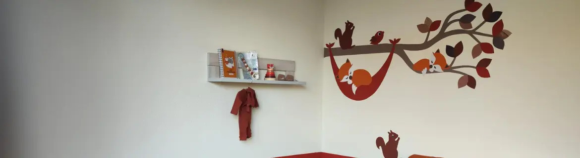 Bosdieren babykamer