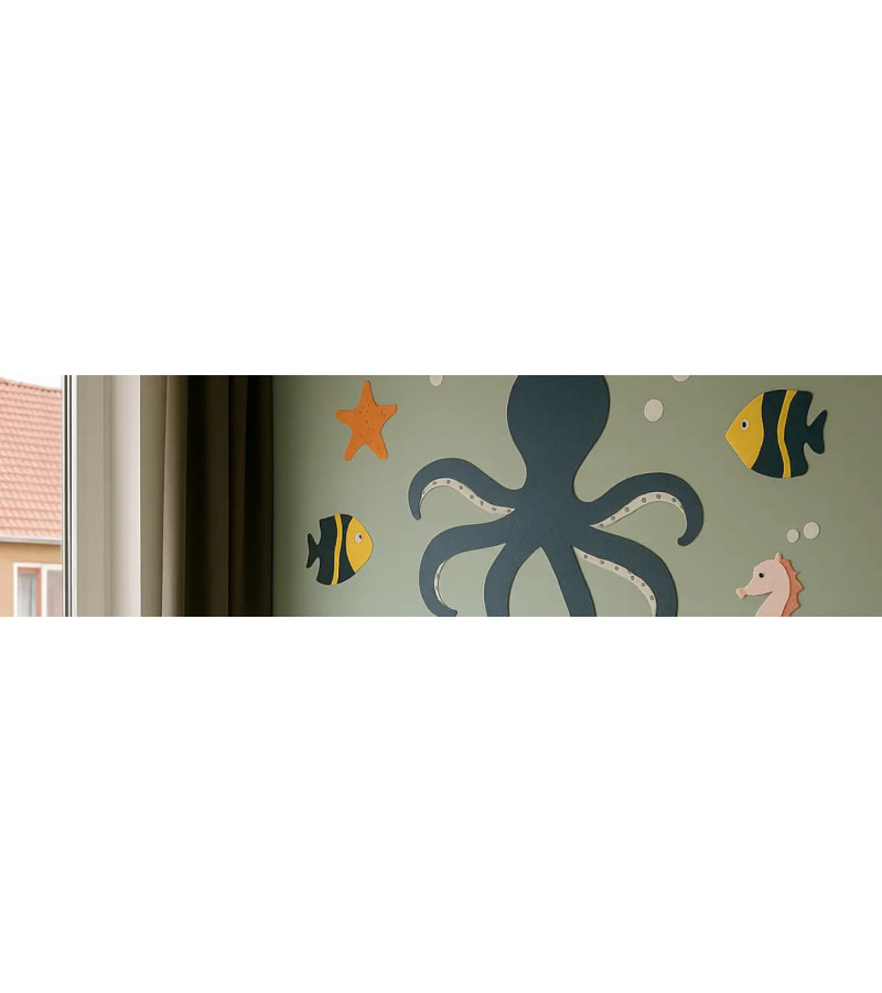 Onderwaterwereld babykamer