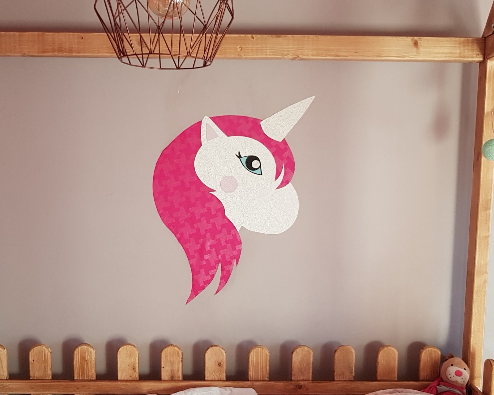 Behangsticker unicorn