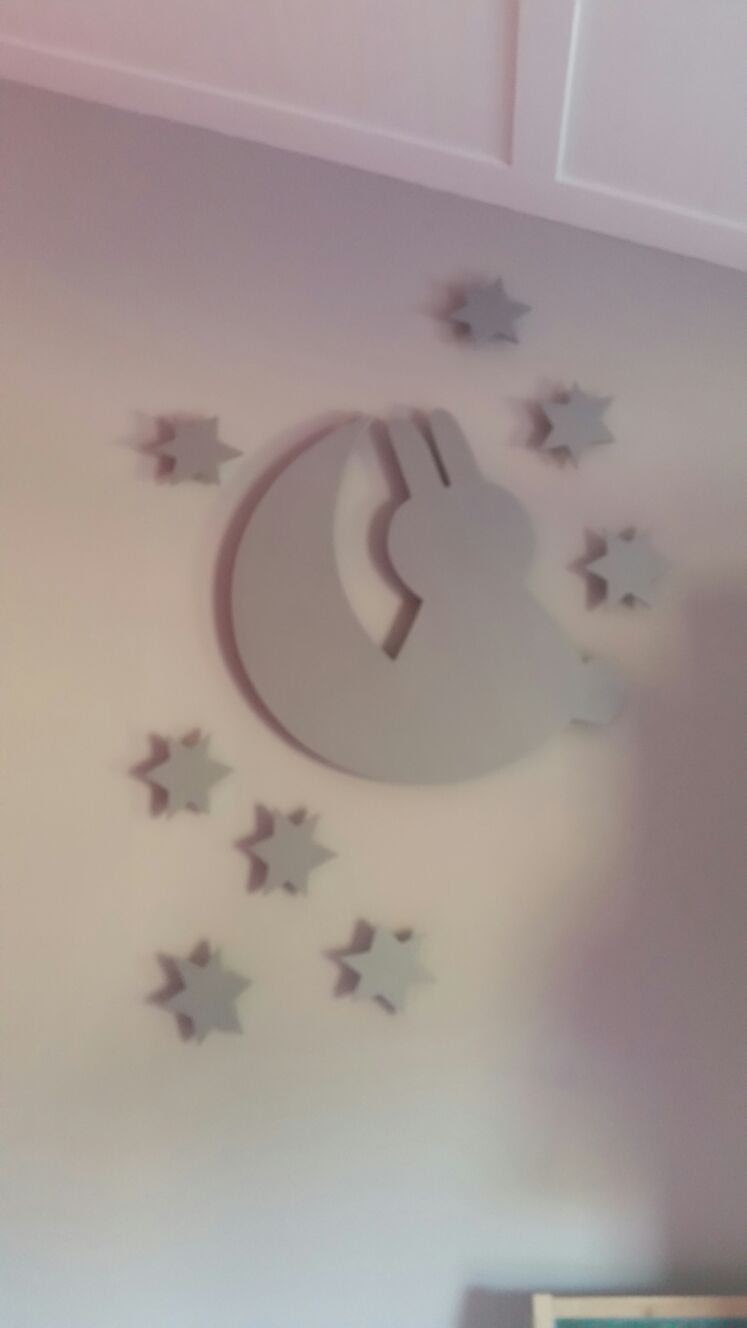 Lamp babykamer Nijntje diy