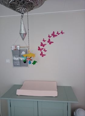 Lamp babykamer overdag